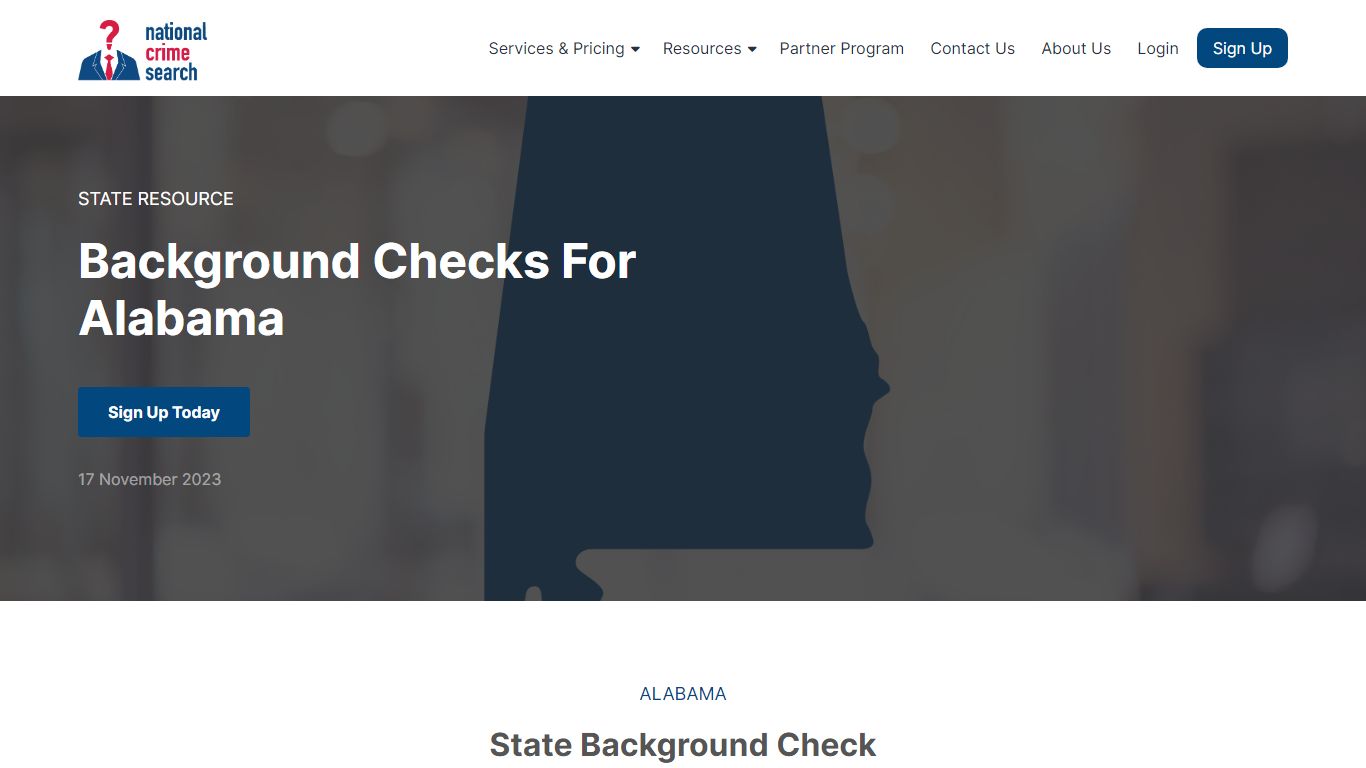 Alabama Background Checks | NCS